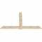 Ekena Millwork Eugene Smooth Timber Gable Bracket, Douglas Fir, 72"W x 42"H x 1 1/2"D x 5 1/2"F, 14/12 Pitch GBW072X42X0206EUG00SDF - alternate 5
